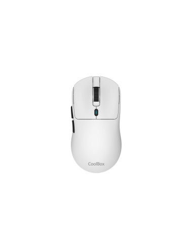 CoolBox GAMING RATON W03 BLANCO ULTRALIGERO INALAMBRICO RECARGABLE