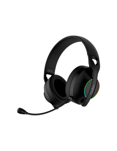 CoolBox GAMING AURICULARES CON MICRO WB01 RF+BT+3.5 NEGRO PC/CONSOLAS