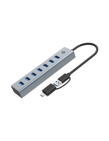 Conceptronic HUBBIES21G hub de interfaz USB 3.2 Gen 1 (3.1 Gen 1)