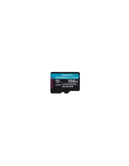 Kingston Technology Tarjeta microSDXC Canvas Go Plus Gen4 de 256 GB,