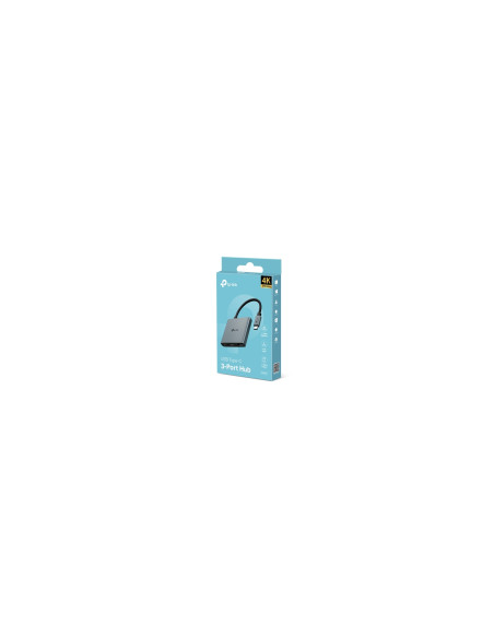 TP-Link UH3020C hub de interfaz USB Tipo C 5000 Mbit/s Gris
