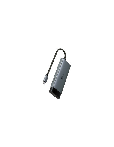 TP-Link UH5020C hub de interfaz USB Tipo C 5000 Mbit/s Gris