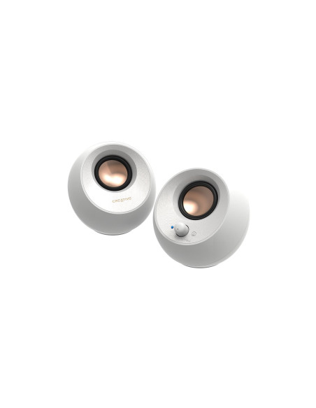 Creative Labs Pebble V3 Blanco Inalámbrico y alámbrico 10 W