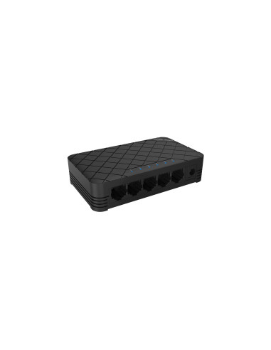 Ruijie Networks RG-ES05 switch No administrado Fast Ethernet (10/100) Negro