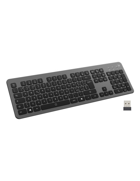 Ewent EW3296 teclado Universal RF inalámbrica + USB QWERTY Español