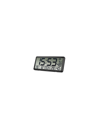 Hama Jumbo Reloj digital Rectángulo Negro