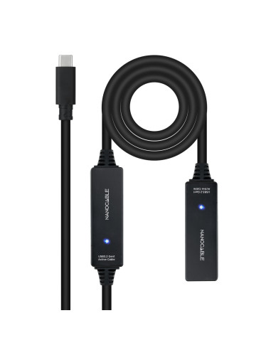 Nanocable 10.01.1312 cable USB USB 3.2 Gen 1 (3.1 Gen 1) 10 m USB C 5