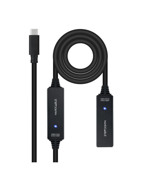 Nanocable 10.01.1312 cable USB USB 3.2 Gen 1 (3.1 Gen 1) 10 m USB C 5