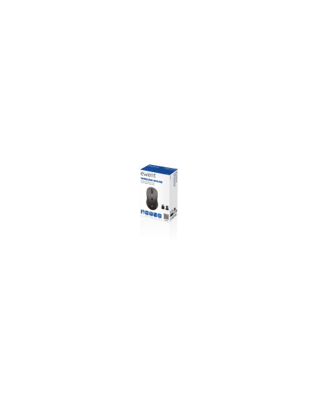 Ewent Ratón inalámbrico USB-A de 2,4 GHz con botones silenciosos y