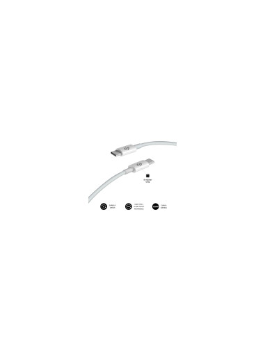 SUBBLIM CABLE PLUS 100W C-C 2m WHITE