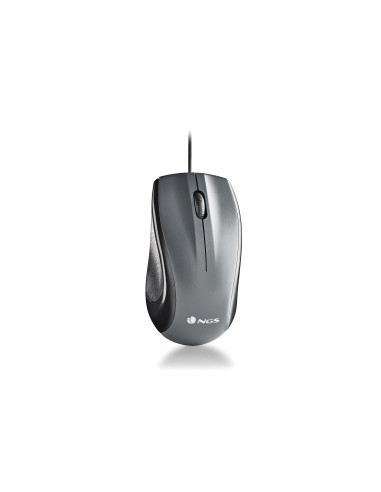 NGS MUSK ratón Universal Ambidextro USB tipo A Laser 1200 DPI