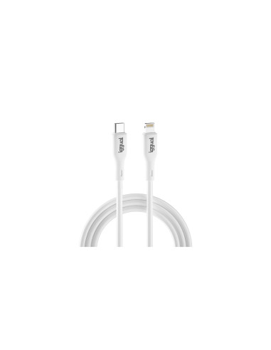 iggual cable USB-C/Lightning 100 cm blanco Q3.0 3A