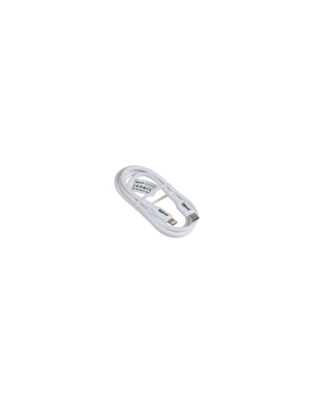 iggual cable USB-C/Lightning 100 cm blanco Q3.0 3A