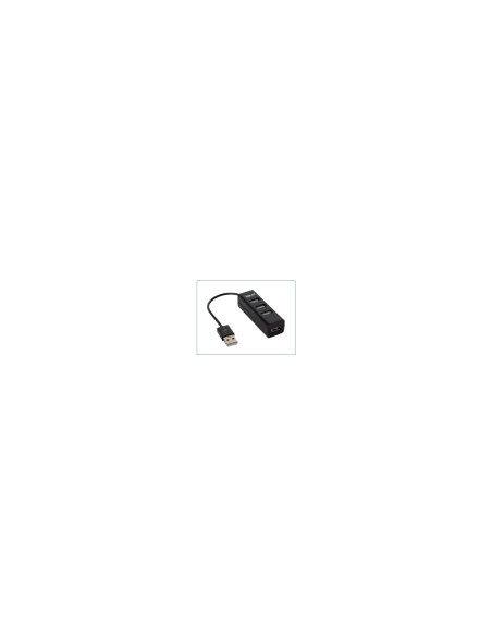 iggual Hub USB 2.0 x 4 puertos HUB-A-4p