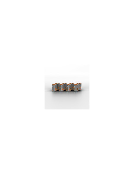 Lindy 40463 bloqueador de puerto USB tipo A Naranja Acrilonitrilo