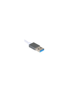 iggual Hub USB-A 3 puertos USB 3.0 + RJ45 Gigabit 2
