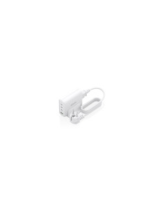 AISENS Cargador Sobremesa GaN 140W, 3x USB-C PD3.1 QC4.0 QC5.0, 1x 2