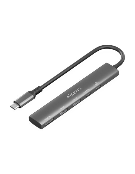 AISENS USB-C Dock 5 en 1, USB-C A, 1x HDMI 2x USB-A, 1x USB-C, 1x
