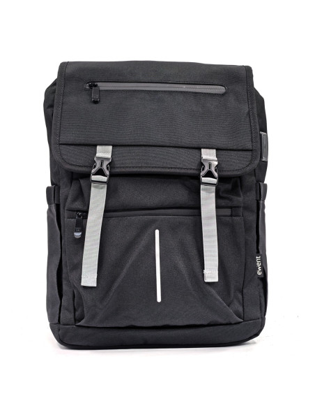 Ewent EW2537 maletines para portátil 40,9 cm (16.1") Mochila Negro