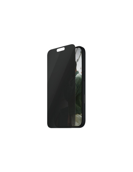 PanzerGlass SAFE. by ® 2-Way Privacy Screen Protector iPhone 16 | 15