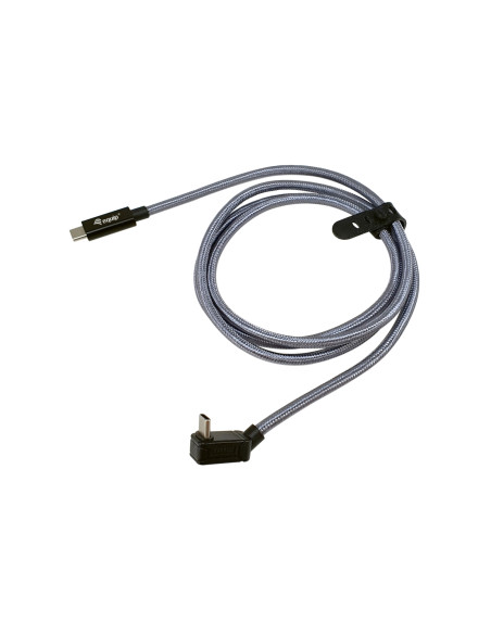 Equip 128421 Cable USB 3.2 Gen 2x2 C a conector C U, 1,0m, negro,