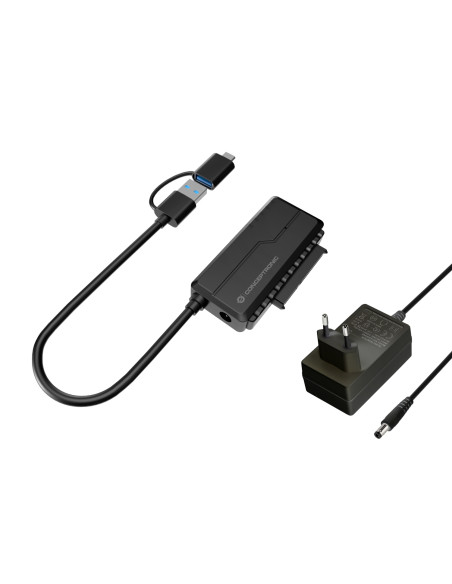 Conceptronic ABBY21B cambiador de género para cable USB Type-A SATA