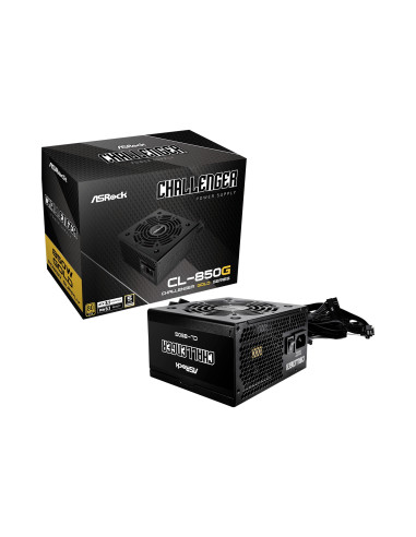 Asrock Challenger CL-850G unidad de fuente de alimentación 850 W 20+4 pin ATX ATX Negro