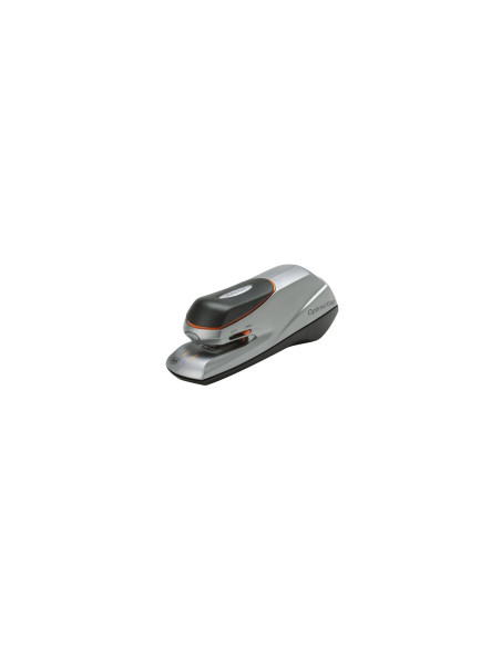 Rexel Grapadora Optima Grip eléctrica plateada/negra