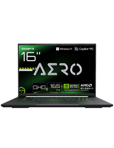 GIGABYTE AERO X16 1VH Gaming – Copilot+ PC, 16“, QHD 165Hz, Ryzen AI