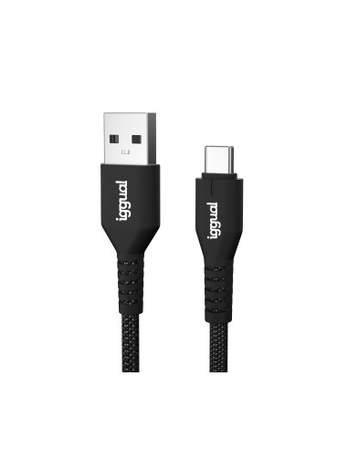 iggual Cable USB-A a tipo C 3A 180 cm trenzado