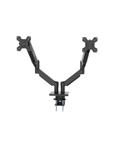CoolBox Soporte de brazos neumáticos para dos monitores M02D
