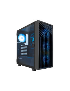 CoolBox GAMING CAJA ATX GA300 GRIDLINE ARGB BLACK USB-C 3.2 GEN1 SIN