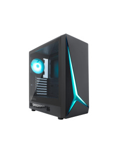 CoolBox GAMING CAJA ATX GA450 STARLIGHT BLACK ARGB USB-C 3.2 GEN1 SIN