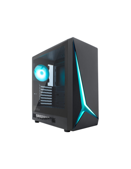 CoolBox GAMING CAJA ATX GA450 STARLIGHT BLACK ARGB USB-C 3.2 GEN1 SIN