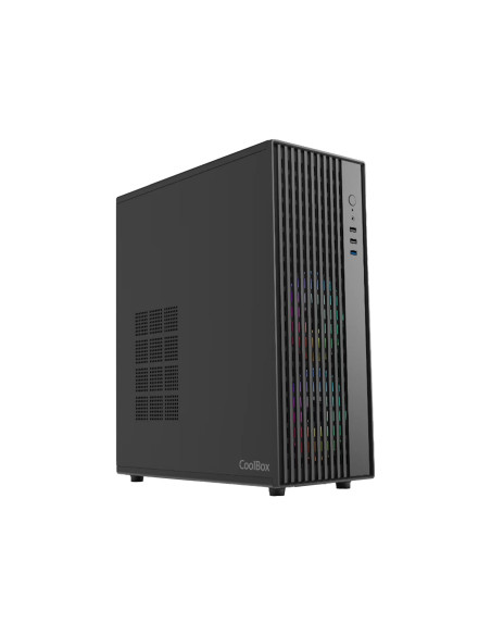 CoolBox CAJA ATX A850 USB-C 3.2 GEN1 SIN FTE + 1 VENTILADOR 120MM