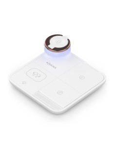 AISENS Cargador Inalambrico USB-C 4 en 1 De 15W Para Movil, Apple