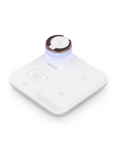 AISENS Cargador Inalambrico USB-C 4 en 1 De 15W Para Movil, Apple