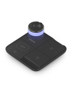 AISENS Cargador Inalambrico USB-C 4 en 1 De 15W Para Movil, Apple