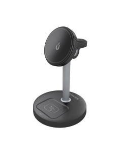 AISENS Cargador Inalambrico USB-C 4 en 1 De 15W Para Movil, Apple