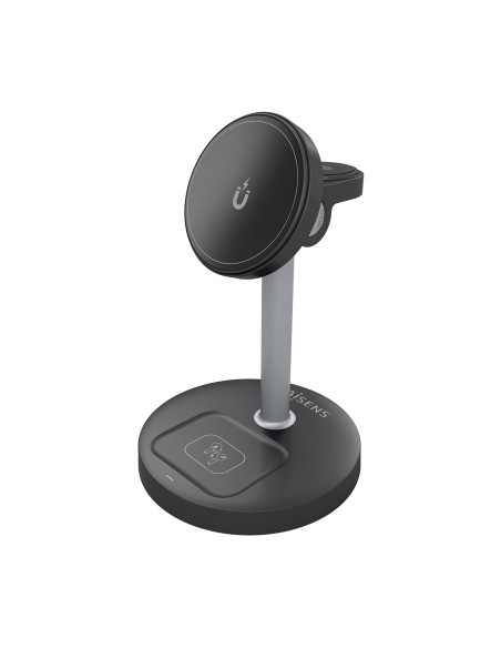 AISENS Cargador Inalambrico USB-C 4 en 1 De 15W Para Movil, Apple