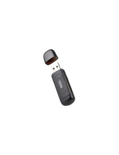 TooQ Lector de Tarjetas USB 3.0, 2 en 1, SD/TF, Negro
