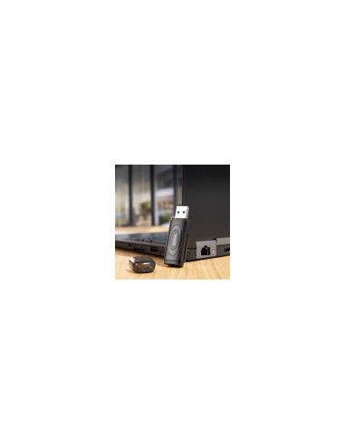 TooQ Lector de Tarjetas USB 3.0, 2 en 1, SD/TF, Negro