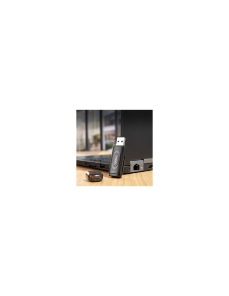 TooQ Lector de Tarjetas USB 3.0, 2 en 1, SD/TF, Negro
