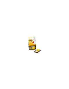 3M I680-5 etiqueta autoadhesiva Rectángulo Desmontable Amarillo 50 pieza(s)