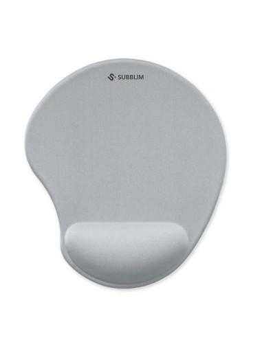 SUBBLIM SUBMP-04E051 alfombrilla para ratón Plata