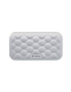 SUBBLIM SUBMP-04E041 descansa muñecas Algodón, Licra, Espuma de memoria, Poliuretano (PU) Plata