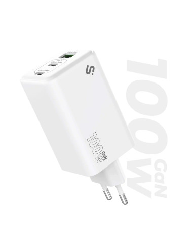SUBBLIM SUBCHG-6G1003 cargador de dispositivo móvil Universal Blanco Corriente alterna Carga rápida Interior