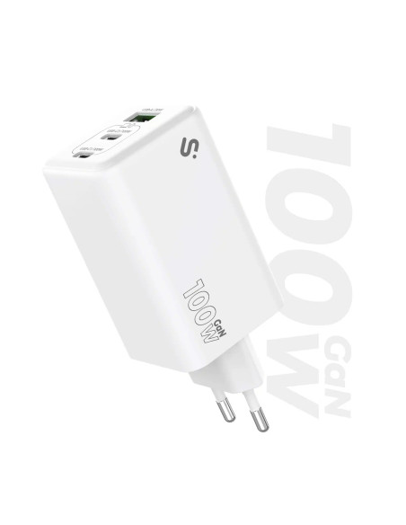 SUBBLIM SUBCHG-6G1003 cargador de dispositivo móvil Universal Blanco Corriente alterna Carga rápida Interior