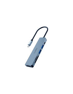 CoolBox MINIDOCK C61 ALUMINIO USB-C A HDMI 4K/2xUSB-A/USB-C
