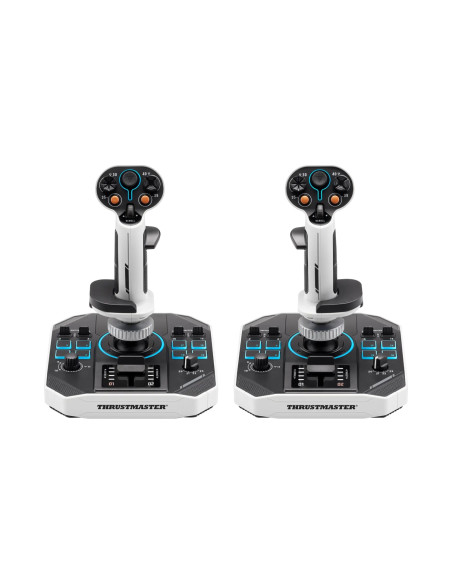 Thrustmaster Sol-R 2 HOSAS Space Sim Duo Negro, Blanco USB Palanca de